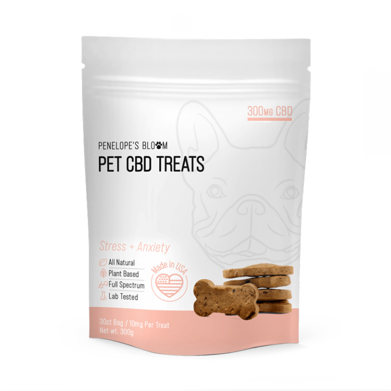 CBD Dog Treats for Anxiety + Stress Relief Penelope's Bloom