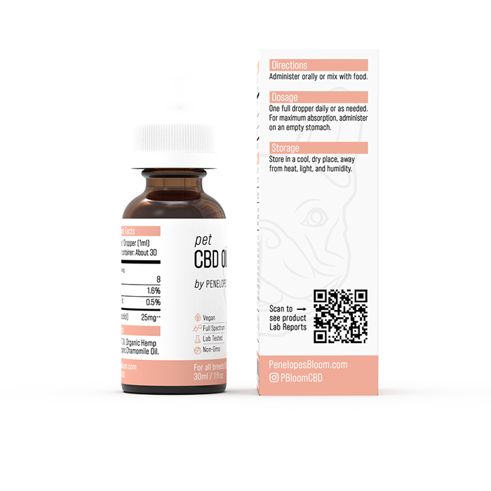 Penelope's Bloom 750mg Tincture - Side