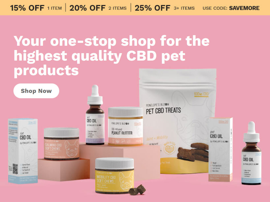 Your one-stop shop for the highest quality CBD pet products